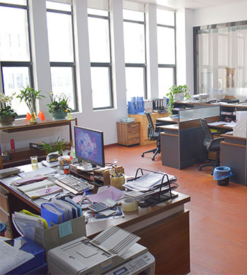 Piston rod factory office